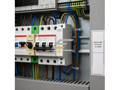 Modulinė signalinė LED lemputė | 9mm | geltona | 230V AC/DC | IP20 | DIN | elektros skydams ir spintoms 4 Modulinė signalinė LED lemputė | 9mm | geltona | 230V AC/DC | IP20 | DIN | elektros skydams ir spintoms 4
