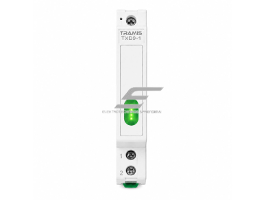 Modulinė signalinė LED lemputė | 9mm | žalia | 230V AC/DC | IP20 | DIN | elektros skydams ir spintoms Modulinė signalinė LED lemputė | 9mm | žalia | 230V AC/DC | IP20 | DIN | elektros skydams ir spintoms