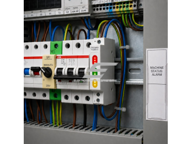 Modulinė signalinė LED lemputė | 9mm | raudona/žalia/geltona | 230V AC/DC | IP20 | DIN | elektros skydams ir spintoms 4 Modulinė signalinė LED lemputė | 9mm | raudona/žalia/geltona | 230V AC/DC | IP20 | DIN | elektros skydams ir spintoms 4