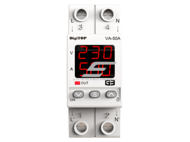 Modulinė | skaitmeninė | įtampos kontrolės relė su srovės valdymu | 1F | 50A | DIN | DigiTOP | G3R | VA-50A 1 Modulinė | skaitmeninė | įtampos kontrolės relė su srovės valdymu | 1F | 50A | DIN | DigiTOP | G3R | VA-50A 1