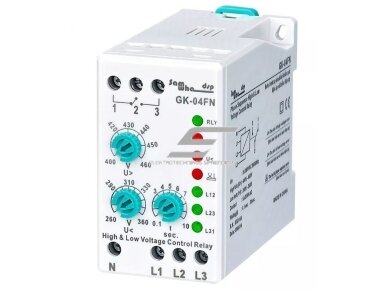 Modulinė įtampos | fazių sekos kontrolės | apsaugos relė | 3x380V | 260-360V | 400-460V | DIN Modulinė įtampos | fazių sekos kontrolės | apsaugos relė | 3x380V | 260-360V | 400-460V | DIN