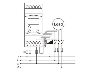 Modulinė | skaitmeninė | įtampos kontrolės | apsaugos relė | 230V | 230-280V | 150-210V | DIN 2 Modulinė | skaitmeninė | įtampos kontrolės | apsaugos relė | 230V | 230-280V | 150-210V | DIN 2