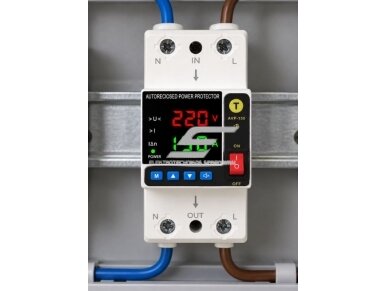 Modulinė | skaitmeninė | multifunkcinė įtampos | srovės kontrolės | srovės nuotėkio apsaugos relė | su automatiniu įjungimu | 1-125A | 110V/230V | DIN 7
