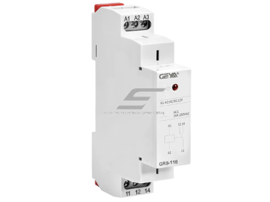 Tarpinė relė | signalų stiprinimui ir apkrovų valdymui | 3 SPDT | 16A | AC 230V | miniatiūrinė | GR8-316 1 Tarpinė relė | signalų stiprinimui ir apkrovų valdymui | 3 SPDT | 16A | AC 230V | miniatiūrinė | GR8-316 1