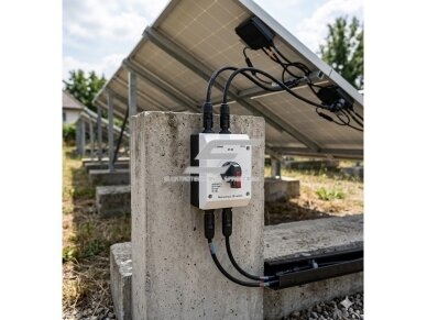 Modulinis fotovoltinis DC atjungimo jungiklis saulės elektrinėms | su MC4 jungtimis | 600V DC | 4P | 40A | IP66 | lauko montavimui 3 Modulinis fotovoltinis DC atjungimo jungiklis saulės elektrinėms | su MC4 jungtimis | 600V DC | 4P | 40A | IP66 | lauko montavimui 3