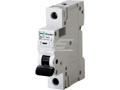 Modulinis automatinis jungiklis | 1P | 25A | B | 6kA | DIN | MCB | STANDART FB2-63 | Promfactor Baltic | FB2-63-1B25 Modulinis automatinis jungiklis | 1P | 25A | B | 6kA | DIN | MCB | STANDART FB2-63 | Promfactor Baltic | FB2-63-1B25