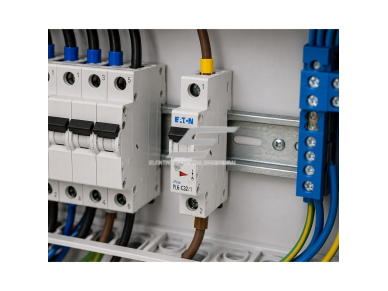 Modulinis automatinis jungiklis | 1P | 25A | C | 6kA | DIN | MCB | Eaton | PL6-C25/1 | 286535 1 Modulinis automatinis jungiklis | 1P | 25A | C | 6kA | DIN | MCB | Eaton | PL6-C25/1 | 286535 1
