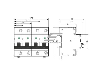 Modulinis automatinis jungiklis | 1P | 2A | B | 10kA | DIN | MCB | EVO FB3-63 | Promfactor Baltic | FB3B1002 | 4779040153248 1 Modulinis automatinis jungiklis | 1P | 2A | B | 10kA | DIN | MCB | EVO FB3-63 | Promfactor Baltic | FB3B1002 | 4779040153248 1