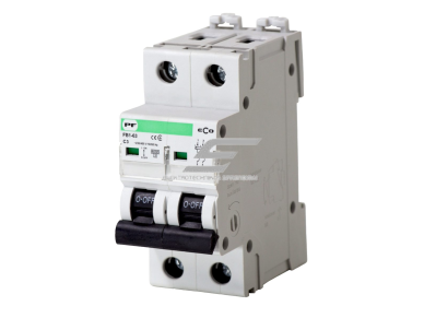 Modulinis automatinis jungiklis | 2P | 3A | C | 6kA | DIN | MCB | ECO FB1-63 | Promfactor Baltic | FB1C2003 | 4779040157567 Modulinis automatinis jungiklis | 2P | 3A | C | 6kA | DIN | MCB | ECO FB1-63 | Promfactor Baltic | FB1C2003 | 4779040157567