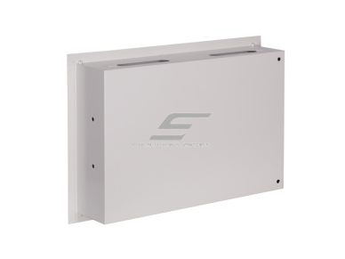 Modulinis elektros paskirstymo skydelis | dėžė | 48 modulių | dvigubos durys su spyna | 405x595x120mm | potinkinis | plieninis | IP31  2