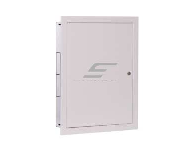 Modulinis elektros paskirstymo skydelis | dėžė | 54 modulių | su spyna | 475x630x127mm | potinkinis | plieninis | IP31
