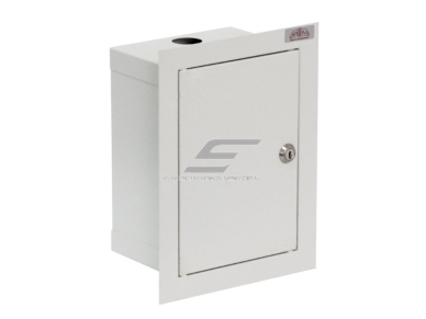 Modulinis elektros paskirstymo skydelis | dėžė | 6 modulių | su spyna | 275x320x120mm | potinkinis | plieninis | IP31 Modulinis elektros paskirstymo skydelis | dėžė | 6 modulių | su spyna | 275x320x120mm | potinkinis | plieninis | IP31