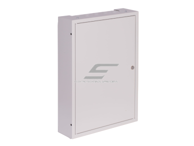 Modulinis elektros paskirstymo skydelis | dėžė | skydas | su spyna | 54 modulių | 440x605x132mm | virštinkinis | plieninis | IP31