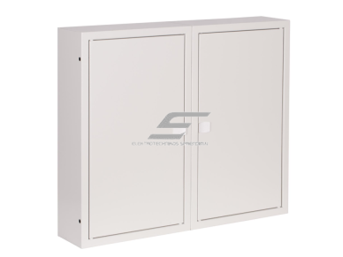 Modulinis elektros paskirstymo skydelis | dėžė | skydas | dvigubos durys | 72 modulių | 620x520x130mm | virštinkinis | plieninis | IP31 Modulinis elektros paskirstymo skydelis | dėžė | skydas | dvigubos durys | 72 modulių | 620x520x130mm | virštinkinis | plieninis | IP31