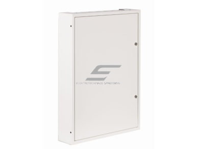 Modulinis elektros paskirstymo skydelis | dėžė | skydas | su spyna | 96 modulių | 550x755x132mm | virštinkinis | plieninis | IP31