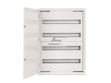 Modulinis elektros paskirstymo skydelis | dėžė | skydas | su spyna | 96 modulių | 550x755x132mm | virštinkinis | plieninis | IP31 1