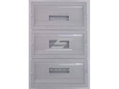 Modulinis įdėklas hermetiniui skydui PP3006 | PP3016 | 45 modulių (15x3) | PMK3106 Modulinis įdėklas hermetiniui skydui PP3006 | PP3016 | 45 modulių (15x3) | PMK3106