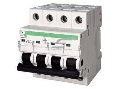 Modulinis kirtiklis | 4P | 100A | 230/400V AC | AC-22 | IEC 60947-3 | DIN | IP20 | Promfactor Baltic | FSD34100 Modulinis kirtiklis | 4P | 100A | 230/400V AC | AC-22 | IEC 60947-3 | DIN | IP20 | Promfactor Baltic | FSD34100