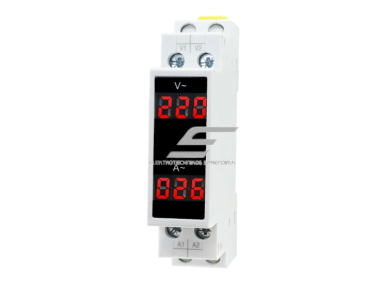 Modulinis | skaitmeninis elektros energijos voltmetras | ampermetras | 80-500VAC | 0-100A | DIN Modulinis | skaitmeninis elektros energijos voltmetras | ampermetras | 80-500VAC | 0-100A | DIN