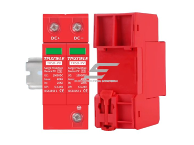 Modulinis viršįtampių ribotuvas fotovoltinėms sistemoms | 2P | 40 kA | 1000 V DC | DIN | ES-TXSD-R240KA 1 Modulinis viršįtampių ribotuvas fotovoltinėms sistemoms | 2P | 40 kA | 1000 V DC | DIN | ES-TXSD-R240KA 1