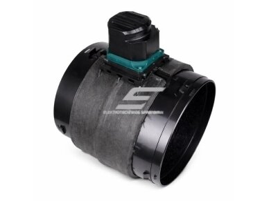 Motorizuota pavara oro sklendei | vėdinimo sistemai | su PE izoliacija | D350mm | 1Nm | 230V | su 1m kabeliu | plastikas