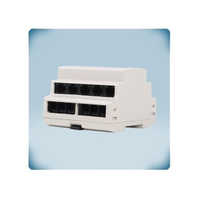 Modbus RTU distribution box PoM | 10×RJ45 24VDC + 12×RJ12 3.3VDC | 1.5A | DIN rail | IP20 | -30…+85°C | Sentera Controls | DMDBM22 4 Modbus RTU distribution box PoM | 10×RJ45 24VDC + 12×RJ12 3.3VDC | 1.5A | DIN rail | IP20 | -30…+85°C | Sentera Controls | DMDBM22 4