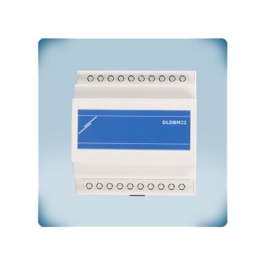 Modbus RTU jaotuskarp PoM | 10×RJ45 24VDC 1,5A + 12×RJ12 3,3VDC 0,3A | DIN-liist | IP20 | 0…60°C | Sentera Controls | DLDBM22