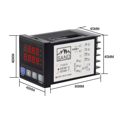 Panel | industrial | digital time relay (timer) | programmable | 5A | 250VAC/DC 3