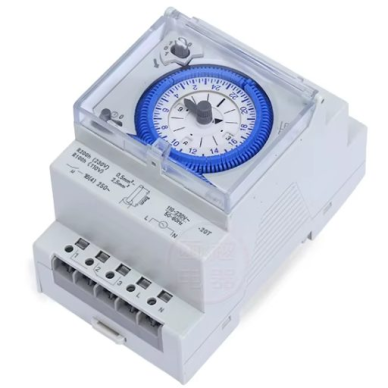 Modular time relay (timer) | 24h | programmable | mechanical | 16A | 230V | DIN