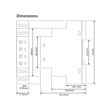 Modulārais daudzfunkcionālais laika relejs | taimeris | 10 funkcijas | 0,1 s-30h | 230VAC/24VAC/DC | DIN 3 Modulārais daudzfunkcionālais laika relejs | taimeris | 10 funkcijas | 0,1 s-30h | 230VAC/24VAC/DC | DIN 3