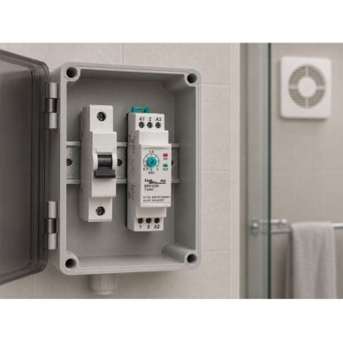 Modular Time Relay | Timer | On-Delay | 0.1-3min | 5A | 150-260VAC / 24VAC/DC | DIN Rail 3 Modular Time Relay | Timer | On-Delay | 0.1-3min | 5A | 150-260VAC / 24VAC/DC | DIN Rail 3