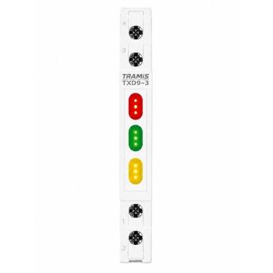 Modular signal LED indicator lamp | 9mm | red/green/yellow | 230V AC/DC | IP20 | DIN | for electrical distribution boards and cabinets Modular signal LED indicator lamp | 9mm | red/green/yellow | 230V AC/DC | IP20 | DIN | for electrical distribution boards and cabinets