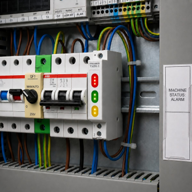 Modular signal LED indicator lamp | 9mm | red/green/yellow | 230V AC/DC | IP20 | DIN | for electrical distribution boards and cabinets 4 Modular signal LED indicator lamp | 9mm | red/green/yellow | 230V AC/DC | IP20 | DIN | for electrical distribution boards and cabinets 4