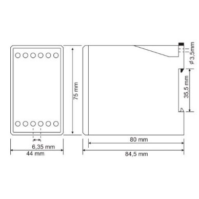 Digital voltage control | phase sequence protection relay | 3-phase | 1-63A | 230-460V 5 Digital voltage control | phase sequence protection relay | 3-phase | 1-63A | 230-460V 5