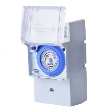 Modular time relay (timer) | programmable | mechanical | 16A | 230V | DIN 1 Modular time relay (timer) | programmable | mechanical | 16A | 230V | DIN 1