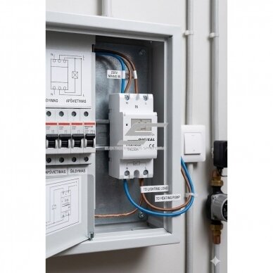 Digital time relay | timer | weekly | 30A | 230V | DIN | LCD display | automatic control 3 Digital time relay | timer | weekly | 30A | 230V | DIN | LCD display | automatic control 3
