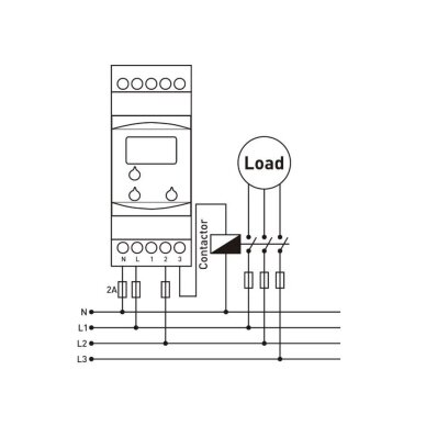Modułowy | cyfrowy | przekaźnik kontroli napięcia | przekaźnik zabezpieczający | 230V | 230-280V | 150-210V | DIN 2 Modułowy | cyfrowy | przekaźnik kontroli napięcia | przekaźnik zabezpieczający | 230V | 230-280V | 150-210V | DIN 2