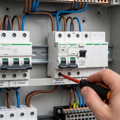 Modular Circuit Breaker | 1P | 16A | C Curve | 6kA | DIN Rail | MCB | STANDART FB2-63 | Promfactor Baltic | FB2-63-1C16 1 Modular Circuit Breaker | 1P | 16A | C Curve | 6kA | DIN Rail | MCB | STANDART FB2-63 | Promfactor Baltic | FB2-63-1C16 1