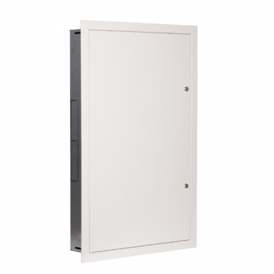 Modular electrical distribution board | enclosure | 120 modules | with lock | 585x930x127 mm | flush-mounted | steel | IP31 Modular electrical distribution board | enclosure | 120 modules | with lock | 585x930x127 mm | flush-mounted | steel | IP31