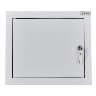 Modular electrical distribution board | enclosure | 3 modules | with lock | 320x275x120mm | flush-mounted | steel | IP31