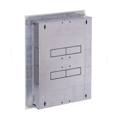 Modulārais elektro sadales skapis | korpuss | 54 moduļi | ar slēdzeni | 475x630x127 mm | iebūvējams | tērauda | IP31 2