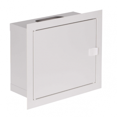 Modułowa rozdzielnica elektryczna | obudowa | 6 modułów | 275x320x120 mm | podtynkowa | stalowa | IP31 Modułowa rozdzielnica elektryczna | obudowa | 6 modułów | 275x320x120 mm | podtynkowa | stalowa | IP31