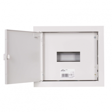 Modułowa rozdzielnica elektryczna | obudowa | 6 modułów | 275x320x120 mm | podtynkowa | stalowa | IP31 1 Modułowa rozdzielnica elektryczna | obudowa | 6 modułów | 275x320x120 mm | podtynkowa | stalowa | IP31 1