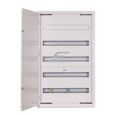 Modular electrical distribution board | enclosure | cabinet | with lock | 120 modules | 550x905x132 mm | surface-mounted | steel | IP31 1