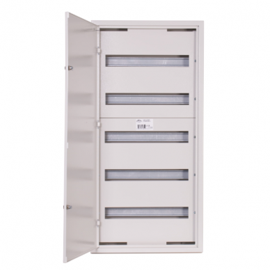 Moodulitega elektrijaotuskilp | korpus | paneel | lukuga | 90 moodulit | 440 x 905 x 132 mm | pinnapealne | terasest | IP31 1 Moodulitega elektrijaotuskilp | korpus | paneel | lukuga | 90 moodulit | 440 x 905 x 132 mm | pinnapealne | terasest | IP31 1