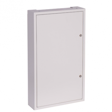 Modulārs elektro sadales skapis | kaste | panelis | ar slēdzeni | 72 moduļi | 440x755x132 mm | virsapmetuma | tērauda | IP31 Modulārs elektro sadales skapis | kaste | panelis | ar slēdzeni | 72 moduļi | 440x755x132 mm | virsapmetuma | tērauda | IP31