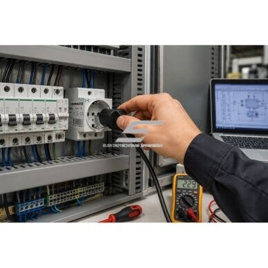 DIN-liistule paigaldatav moodulpistikupesa | 16A | 230V | Schuko | valge | IP20 | Promfactor Baltic | RMD16 | 4779040159936 4 DIN-liistule paigaldatav moodulpistikupesa | 16A | 230V | Schuko | valge | IP20 | Promfactor Baltic | RMD16 | 4779040159936 4