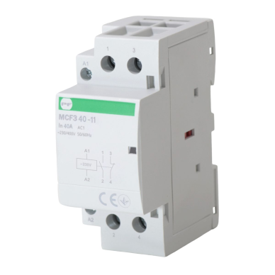 Модульный контактор 2P | 1NO+1NC | 40A | 230VAC | DIN | MCF3 Promfactor Baltic MCF34011230 Модульный контактор 2P | 1NO+1NC | 40A | 230VAC | DIN | MCF3 Promfactor Baltic MCF34011230