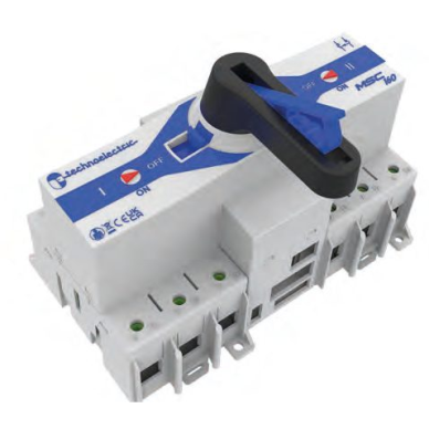 Rezerves automātiska jaudas slēdzis ģeneratoriem | nepārtraukta elektroapgāde | DIN | 4P | 125A | 690V 1 Rezerves automātiska jaudas slēdzis ģeneratoriem | nepārtraukta elektroapgāde | DIN | 4P | 125A | 690V 1