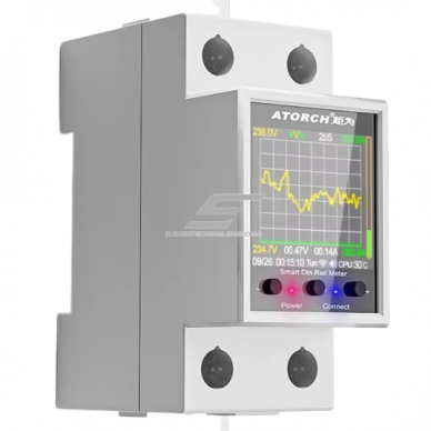Modulaarne | nutikas | digitaalne | elektrienergia mõõtur 100A | 1F | 230VAC | DIN | Wi-Fi 1 Modulaarne | nutikas | digitaalne | elektrienergia mõõtur 100A | 1F | 230VAC | DIN | Wi-Fi 1